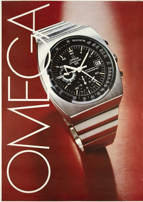 Omega Speedmaster Vintage Poster 